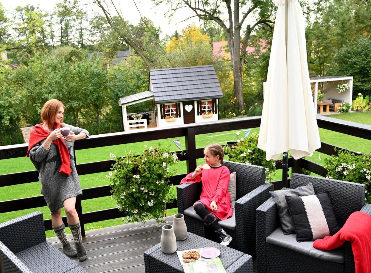 Apartamenty U Harrego II Przy Stawie Spa Klimatyzacja,Balkon,Sauna , Balia, Ogrod,Parking Kudowa-Zdrój Esterno foto
